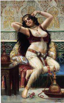 unknow artist Arab or Arabic people and life. Orientalism oil paintings  387 oil painting image